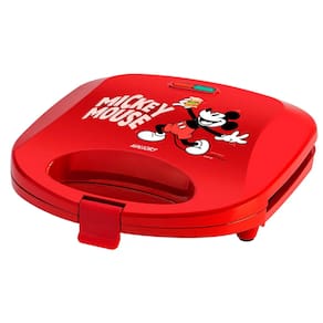 Sanduicheira Eletrica 750W Mallory Antiaderente Kids Red 220V