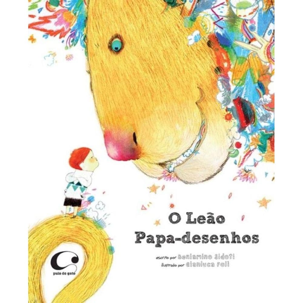 O leão papa-desenhos