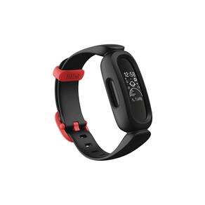 Rastreador de atividades Fitbit Ace 3 para crianças maiores de 6 anos, tamanho único, preto/vermelho