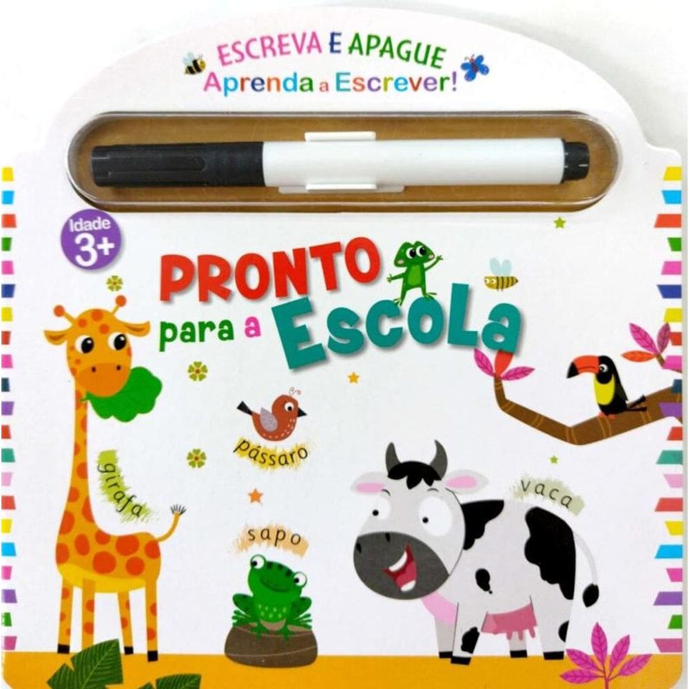 Pronto Para A Escola - Escreva E Apague