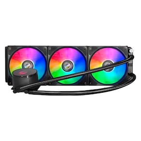 Water Cooler K-Mex Waco 360mm - RGB - Painel Digital - Preto - WACOF133ATDXB0X
