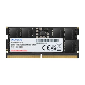 Memória SODIMM 32GB DDR5 5600MHz Adata - para Notebook - AD5S560032G-S
