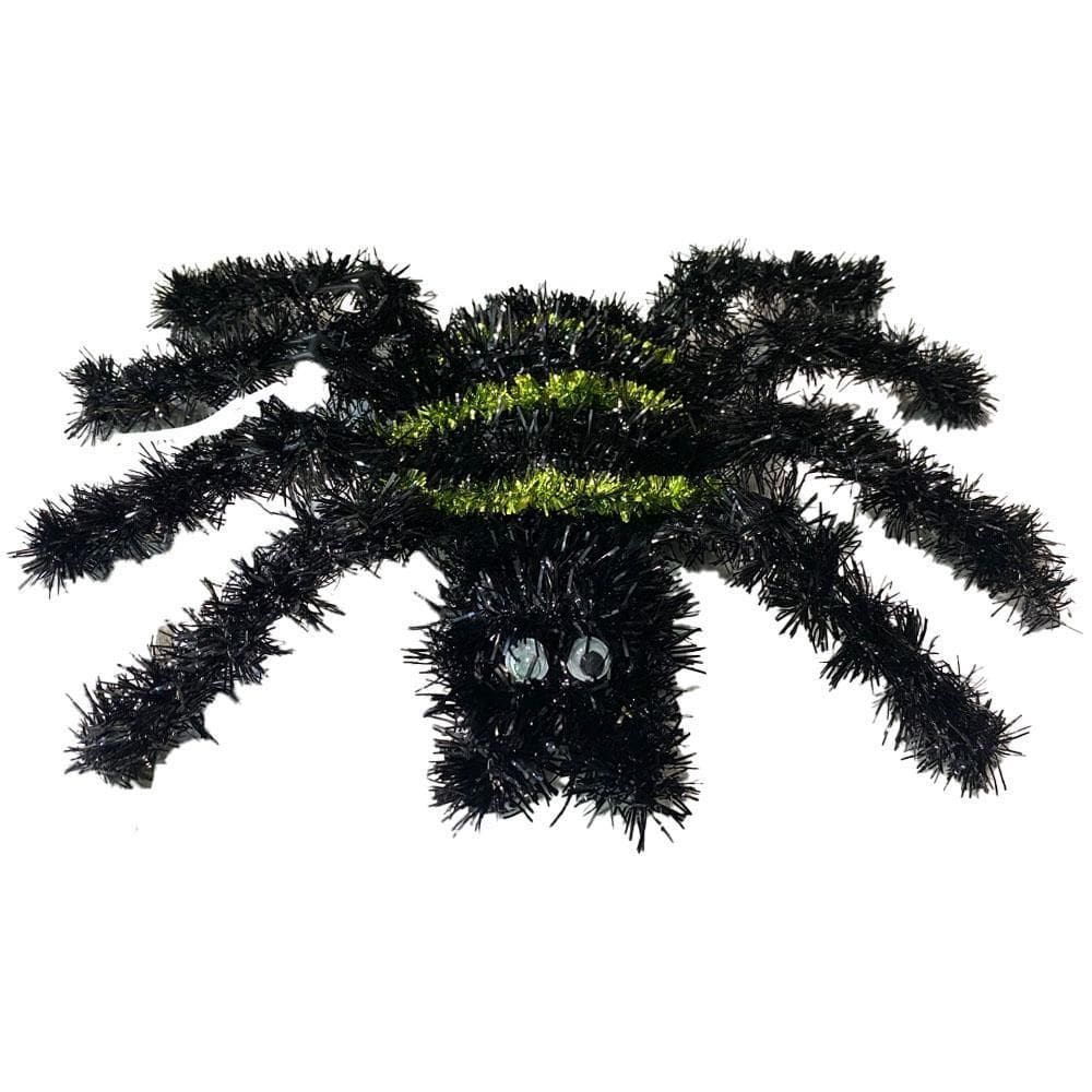 Aranha Pendente Decorativa Halloween 35X20Cm Enfeite