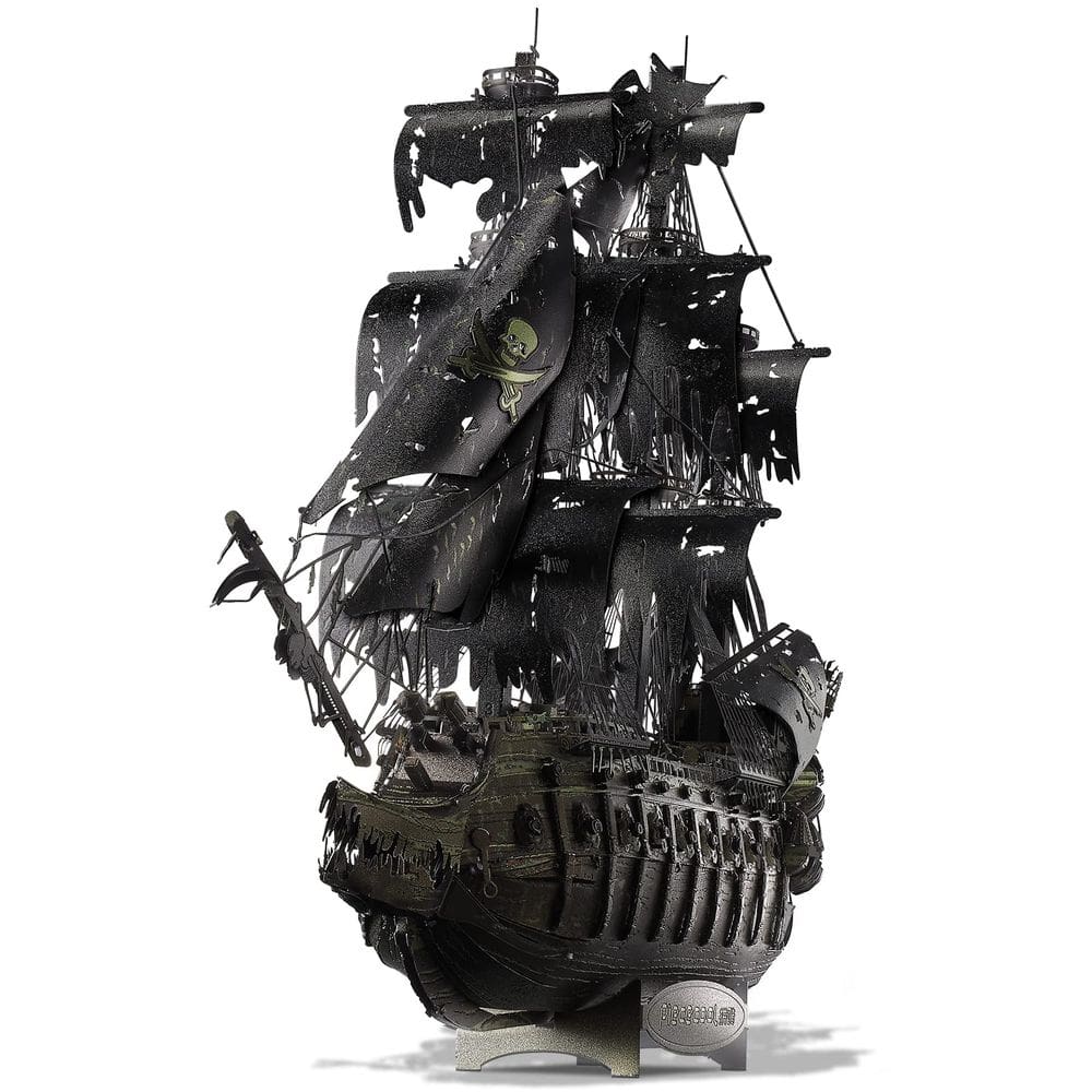 Quebra-cabeça de metal 3D Piececool Flying Dutchman Pirate Ship Model