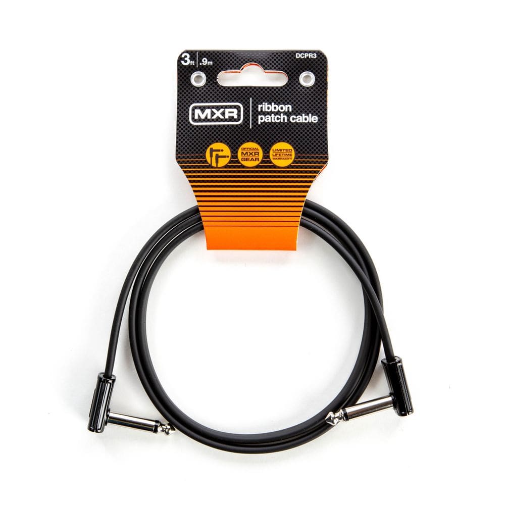 Cabo de conexão JIM DUNLOP MXR Ribbon Ribbon de 0,9 m (DCPR3)
