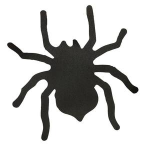 Enfeite Decorativo Aranha Grande Em E.V.A Halloween Preta