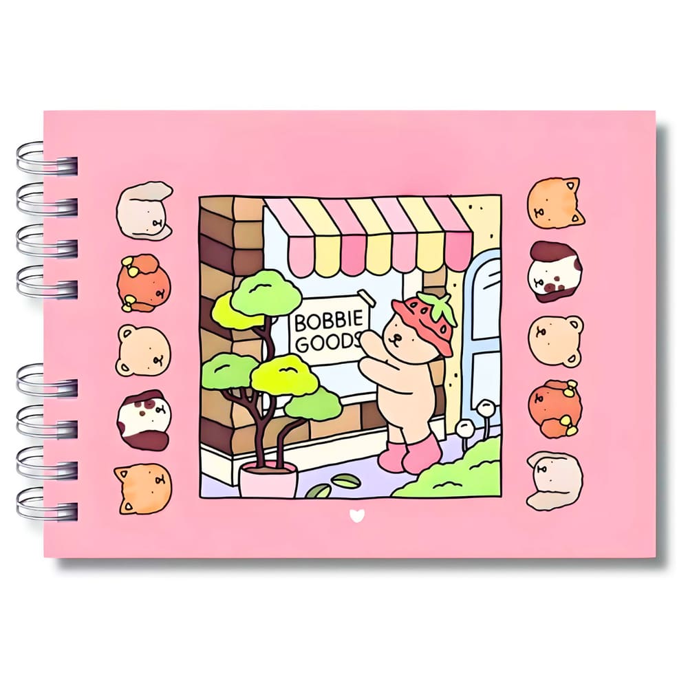 Livro de Colorir Infantil Bobbie Goods 50 páginas Capa Dura