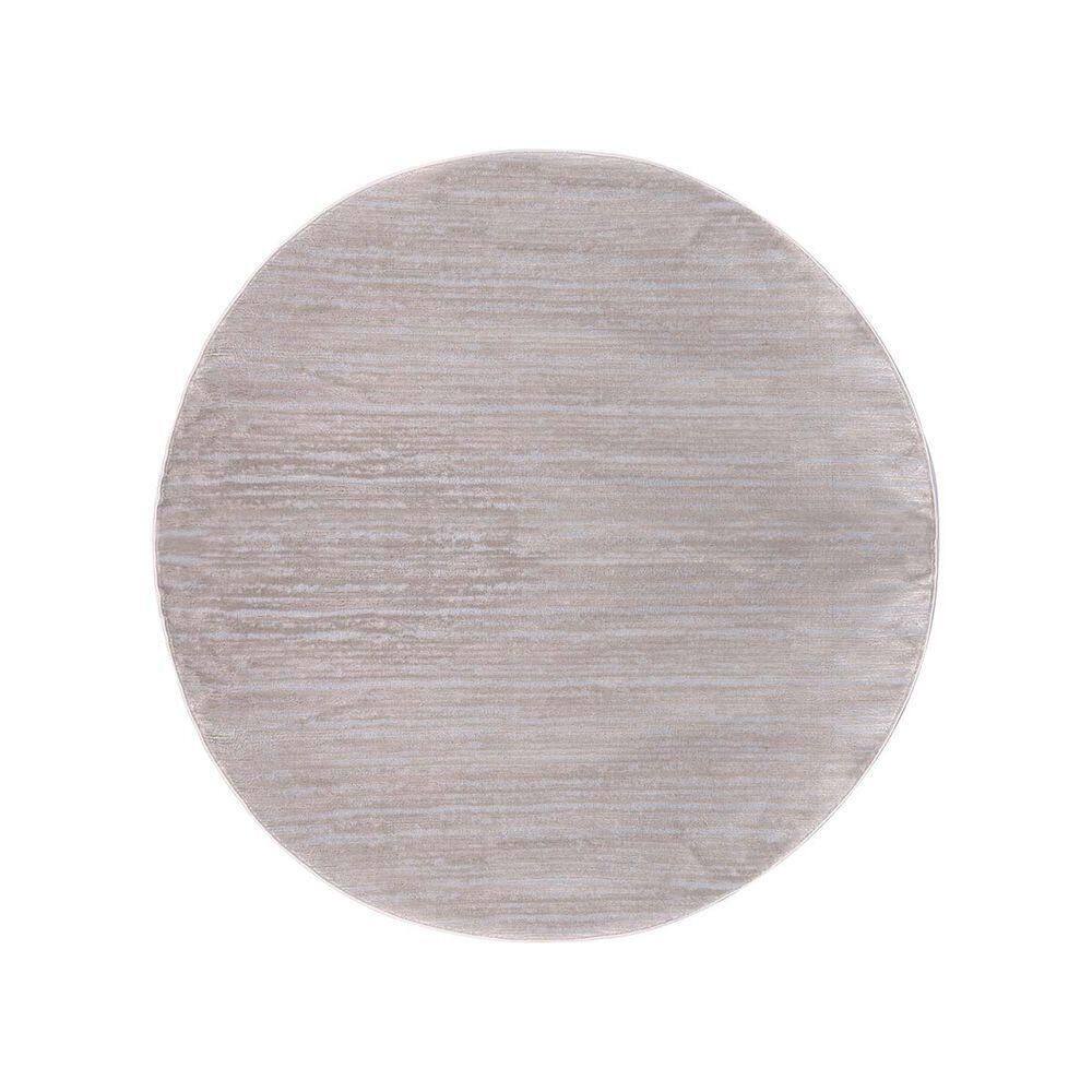 Tapete Sala Turco Glamour 02 Bege 2,00m Redondo Edantex
