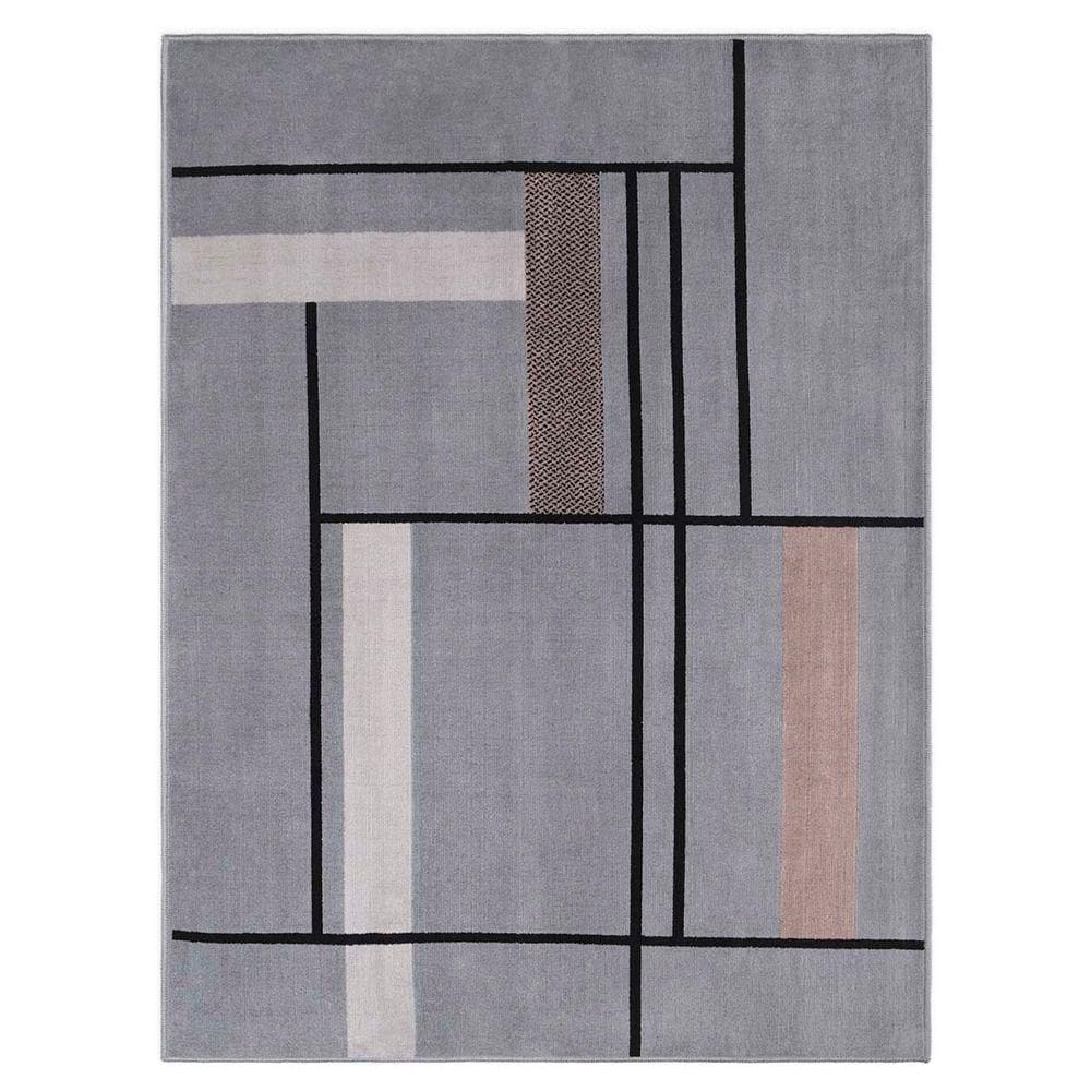 Tapete Sala Renaissance Napier 52 Grafite 1,50x2,00m