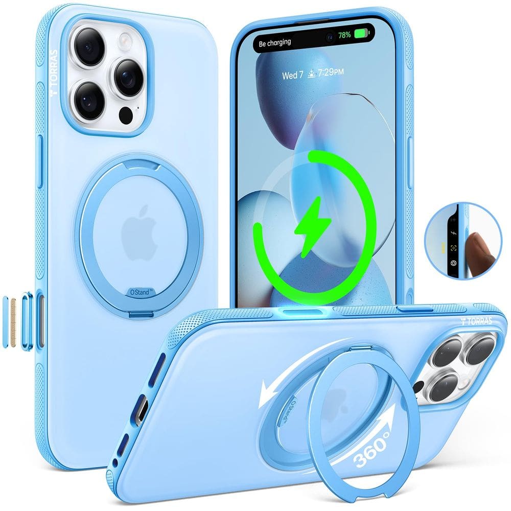 Capa de telefone TORRAS Ostand Fitness Suporte magnético giratório de 360°