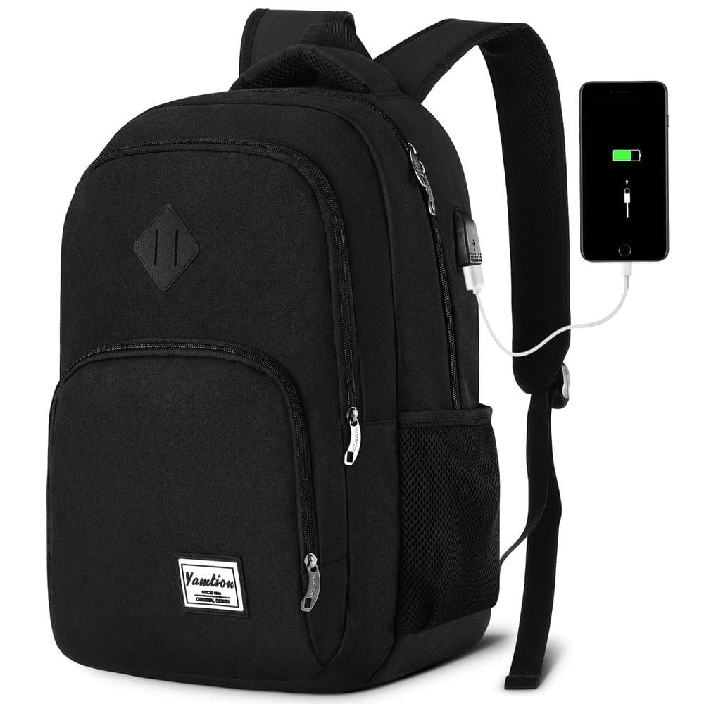 Mochila YAMTION para homens e mulheres 35L com porta de carregamento USB
