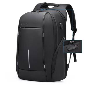 Mochila de viagem BANGE para notebook Oxford de 15,6" à prova d`água