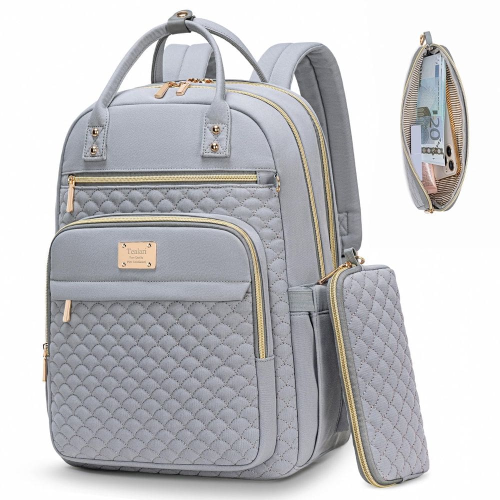 Mochila para laptop Tealari para mulheres de 15,6" resistente à água