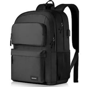 Mochila BIKROD School Teen Boys Girls Masculina Feminina 28L Preta