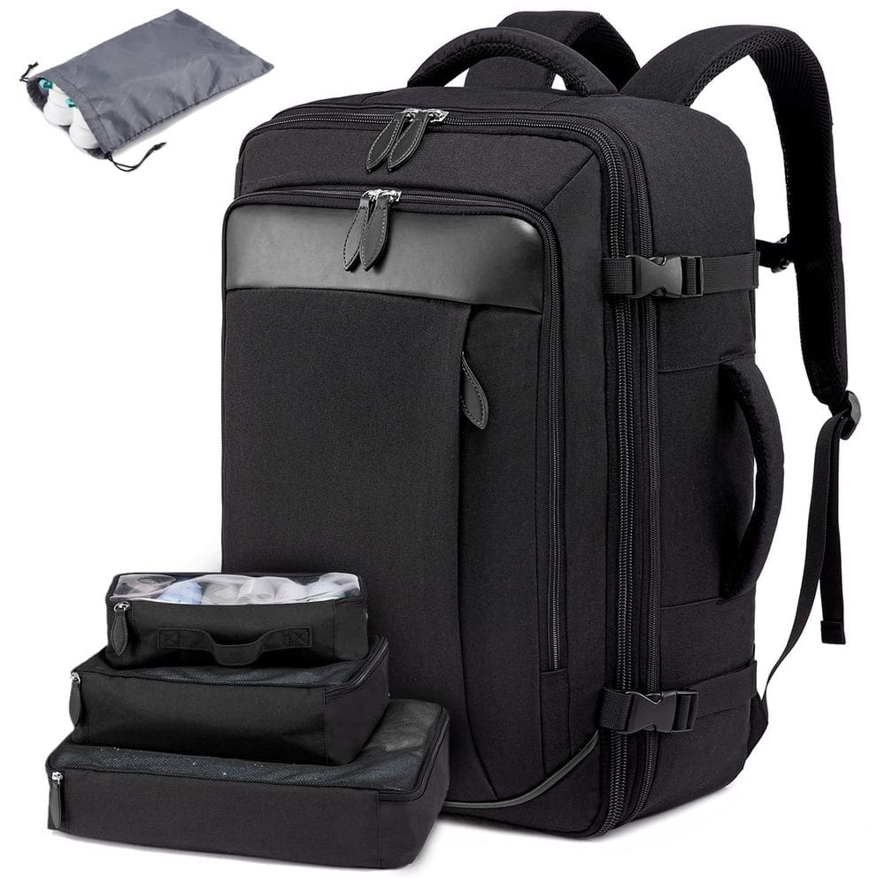 Mochila LOVEVOOK Carry on 45L Travel para mulheres e homens com cubos