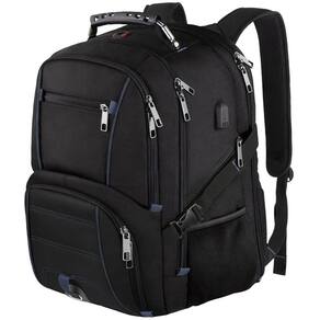Mochila LTINVECK Extra Large para laptop de viagem de 50 L, 17 polegadas, azul