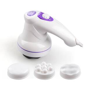 Massageador Eletrico Orbital Corporal Vibratorio Drenagem Linfatica Modelador Redutor Medidas Localizada Corrente Russa