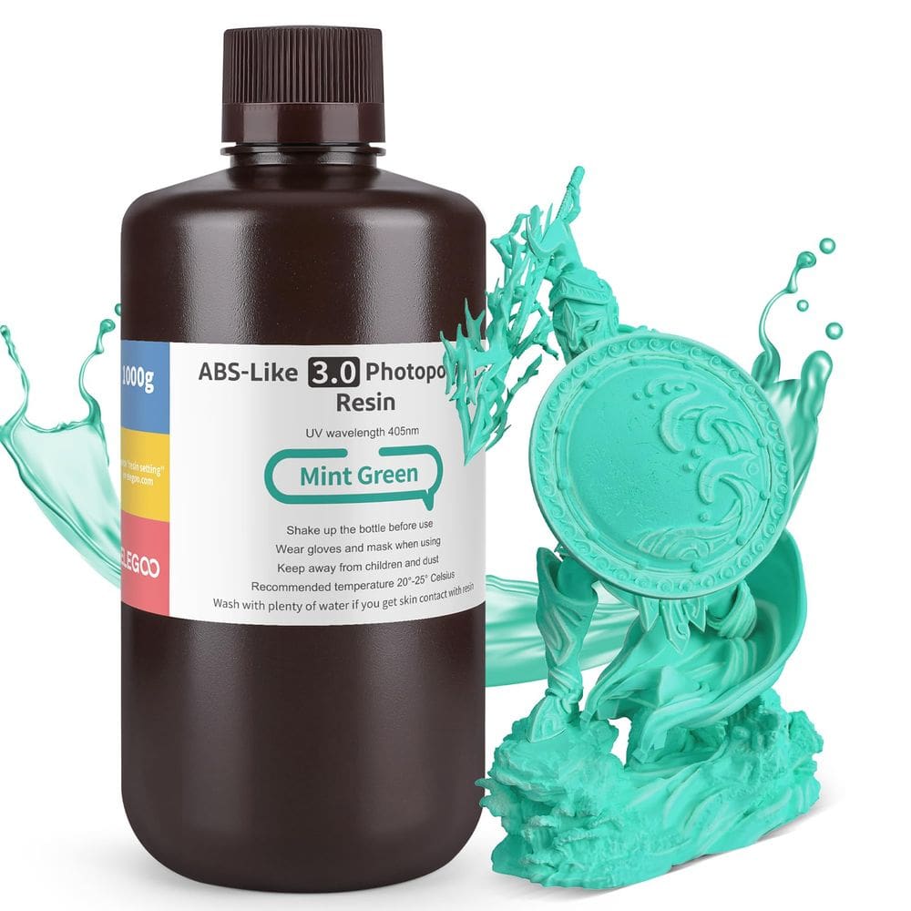 Resina de impressão 3D ELEGOO ABS-like 3.0 1000mL para LCD/MSLA/DLP