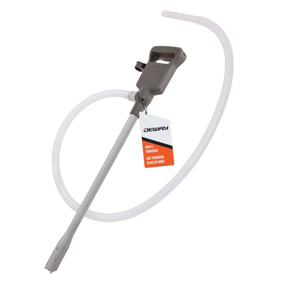 Bomba de transferência de combustível Deway com bateria AA automática com alimentação USB-C