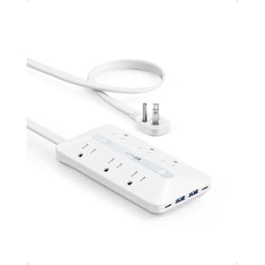 Faixa de alimentação Anker 10 em 1 20 W USB C 6 AC 2 USB A/2 USB C 300J