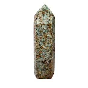 Pedra Natural Obelisco Ponta Amazonita 400 a 500 g