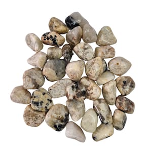 Pedra Jaspe Zebra 2 a 4 cm Rolada 500 gramas Natural