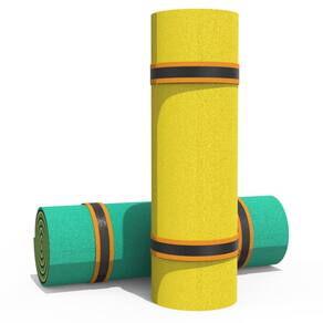 Tapete de água flutuante Baotree 9 pés x 3 pés para lago e passeios de barco