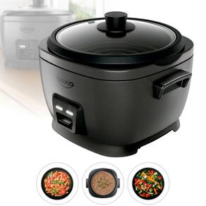 Panela Elétrica Arroz Dako 4L 700W 220V Tampa Vidro Mantém Aquecido Antiaderente