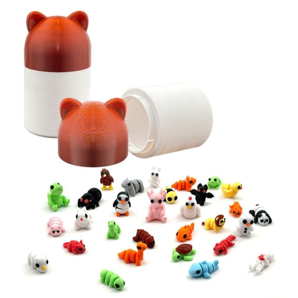 Conjunto de estatuetas Micro Finger Animals, 30 unidades para decoração de escritório doméstico