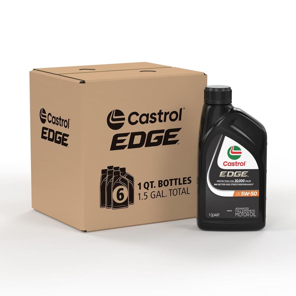 Óleo de motor Castrol EDGE 5W-50 Advanced totalmente sintético 6L