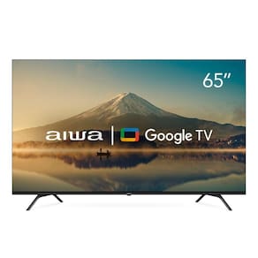 Smart TV Aiwa 65” Google TV 4K AWS-TV-65-BL-01-G