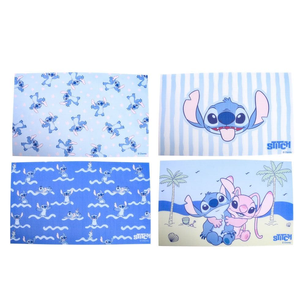 Lugar Americano Retangular PVC CV245183 Stitch - Item Variado