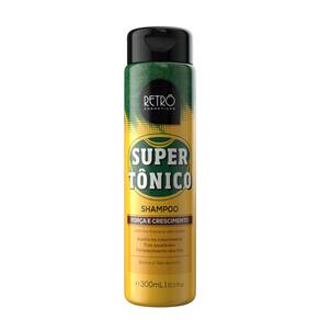 Shampoo Retrô Cosméticos Crescimento Capilar e Fortalecimento Super Tônico - 300mL