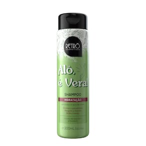 Shampoo Retrô Cosméticos Reconstrutor e Fortalecedor Alô, É Vera! - 300mL