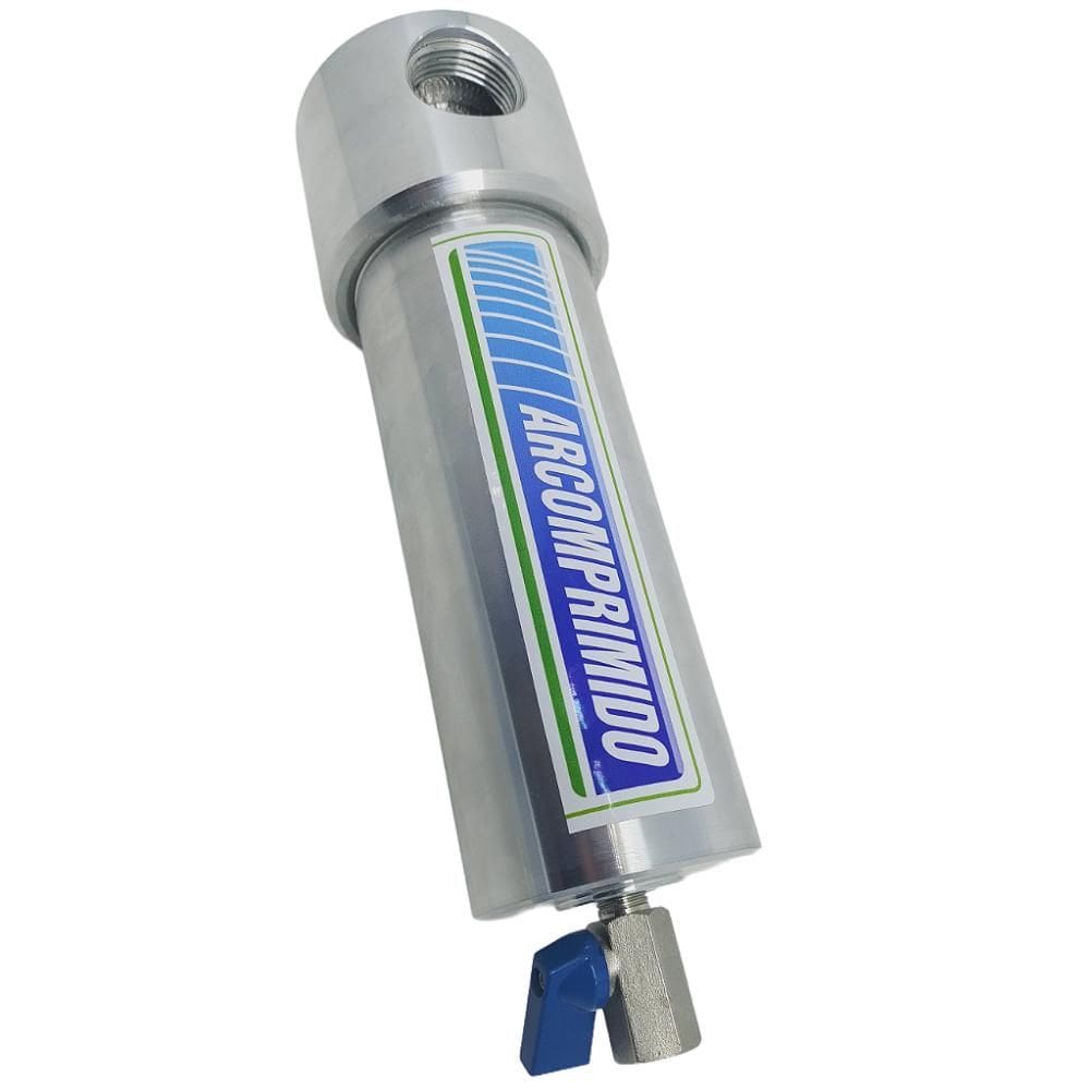 Pós Filtro Coalescente 3” 1500pcm 16bar com Elemento e Dreno