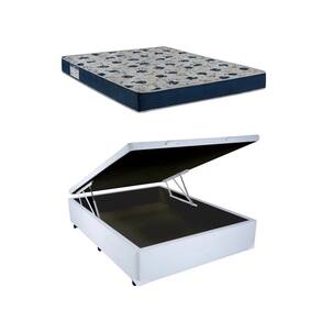 Cama Box Baú Casal Branco ISO 60 D28 - Ortobom
