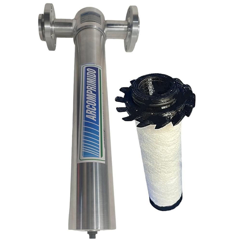 Separador de Condensado Ciclone 4” com Flange 2900pcm 16bar