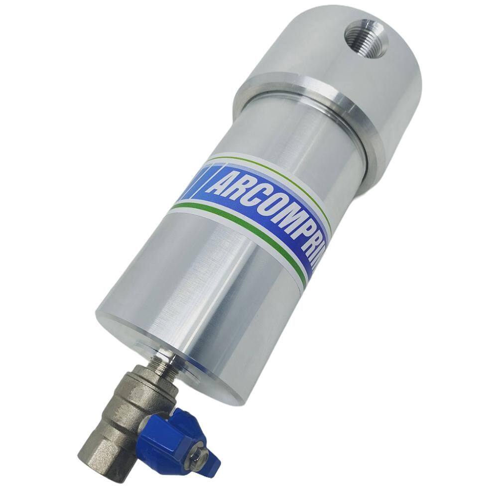 Filtro Coalescente Alta Pressão 1/2” 62pcm 40bar Completo