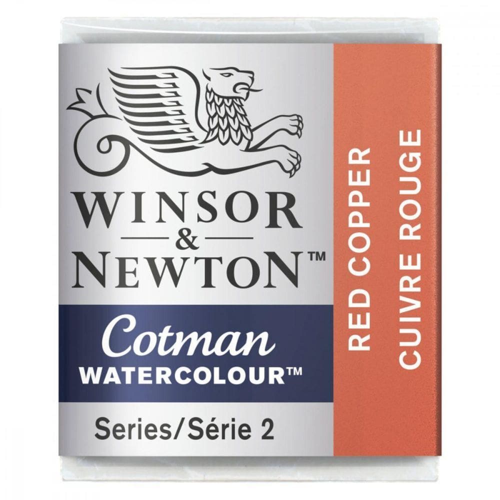 Aquarela Cotman W&N Pastilha Metalica 471 Red Copper