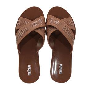 Tamanco Melissa M Lover Slide Adulto Marrom