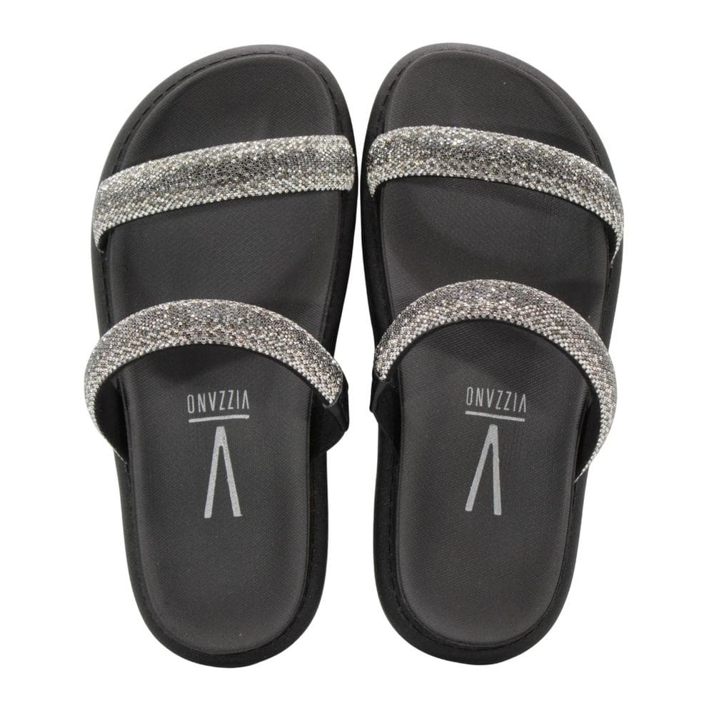 Tamanco Feminino Vizzano Preto Cristal 6459.110