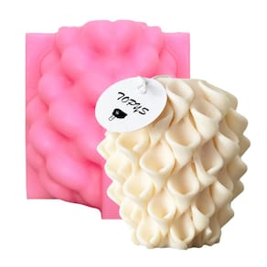 Molde de vela TOPYS Morning Glory Flower Design Silicone
