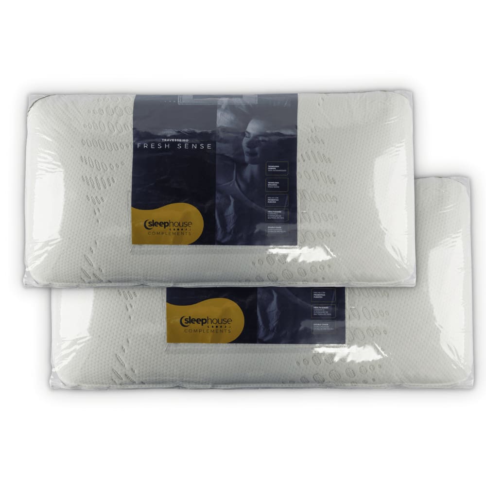 Conjunto de Travesseiros 85x40 cm - Fresh Sense - Sleep Complements