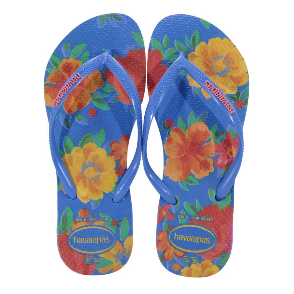 Chinelo Havaianas Slim Summer Bliss Azul