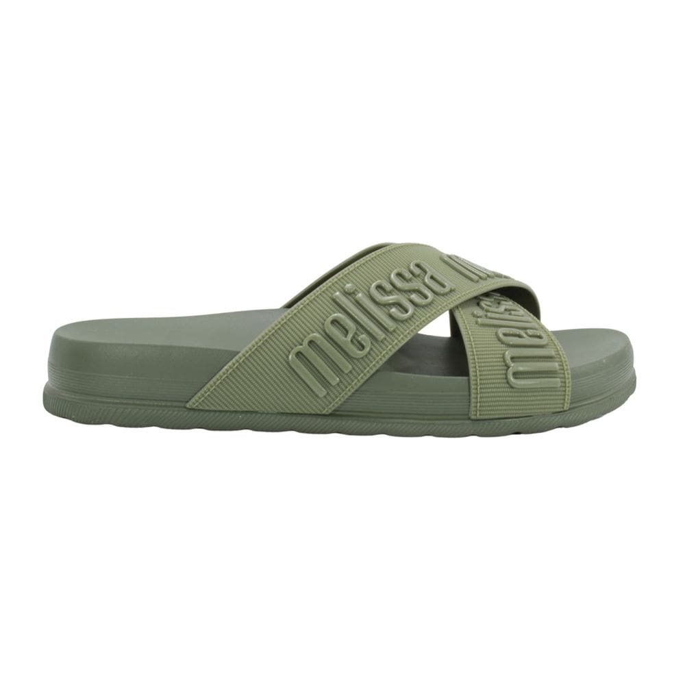 Tamanco Melissa Cozy Slide M Lover II Adulto Verde Escuro