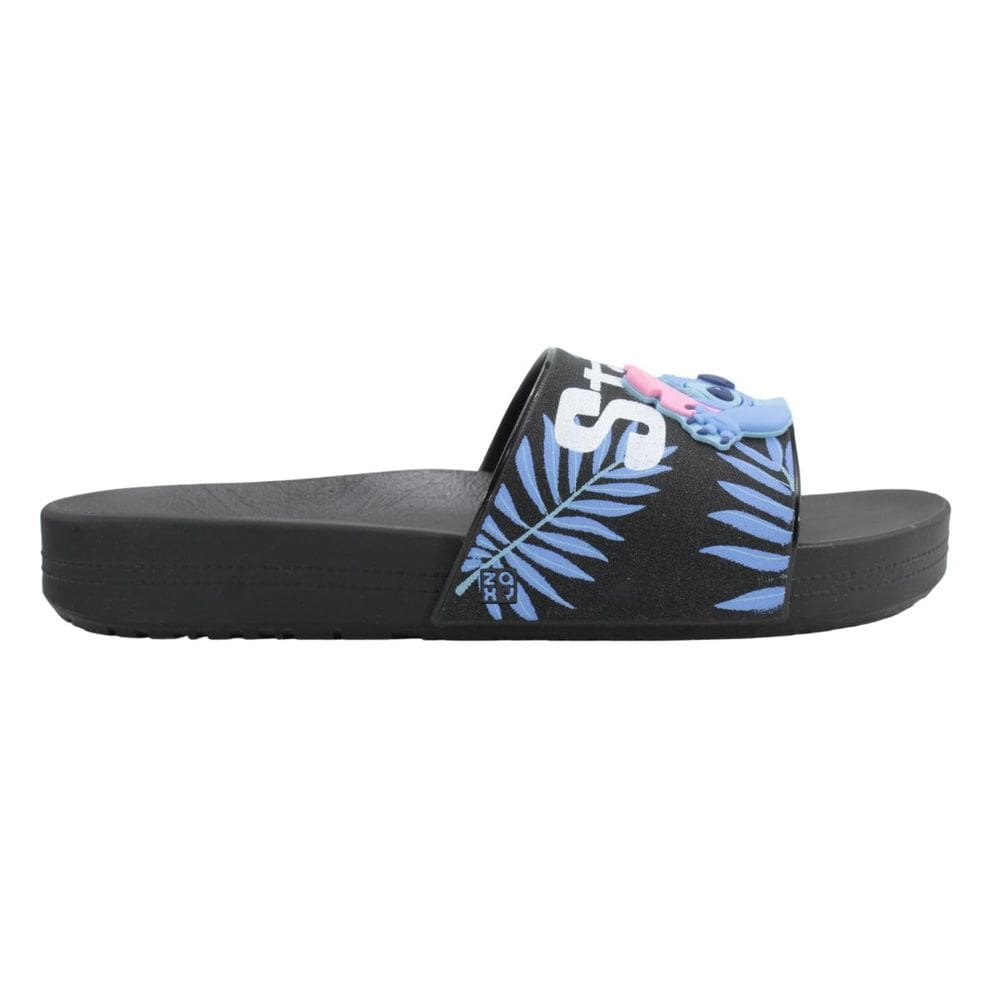 Chinelo Slide Zaxy Disney Preto