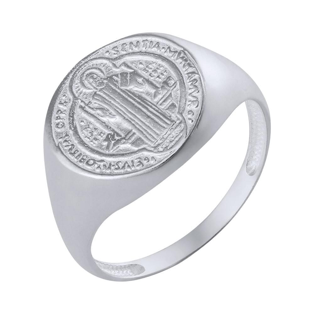 Anel de Prata São Bento