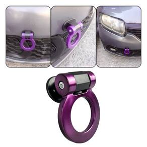 Engate Reboque Esportivo Tow Hook Roxo Veicular universal RS