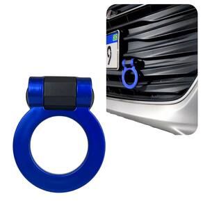 Engate Reboque Esportivo Tow Hook Modelo Azul tuning Carro