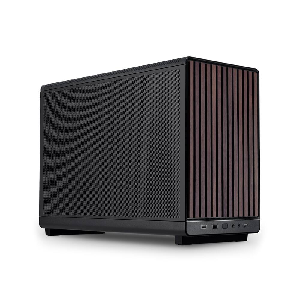 Gabinete Gamer Lian Li A3 Micro ATX Wood Edition Preto A3-MATX-WD